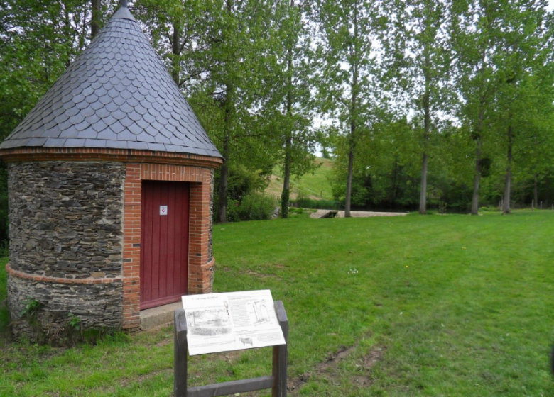 PANNEAU PATRIMOINE VALLÉE DE L’EVRE : BÉLIER HYDRAULIQUE