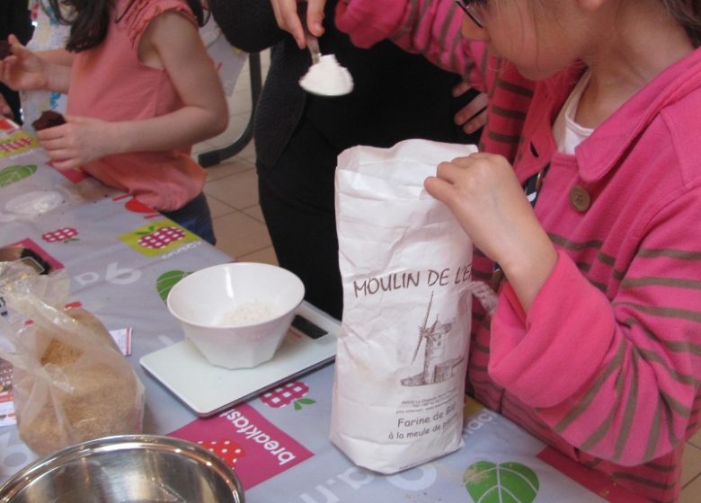 Atelier apprenti crêpier au Moulin de l’Epinay