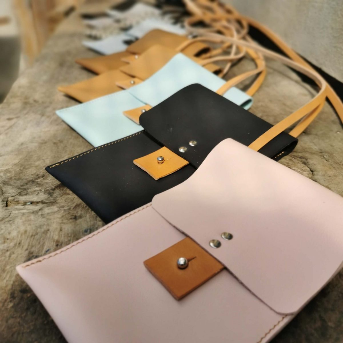 Maëlys – Pochette en cuir personnalisable – Maison Margaux & Co