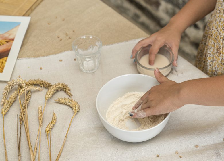 Atelier apprenti boulanger au Moulin de l’Epinay