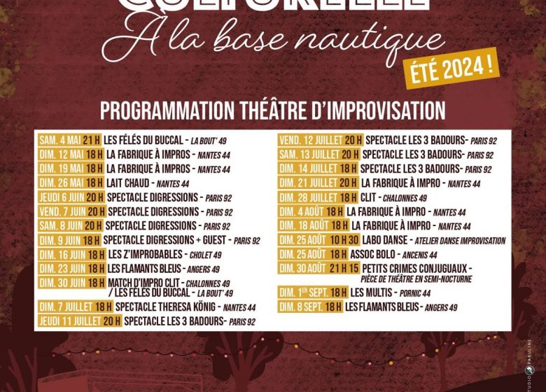 Programmation de la Drain’guette 2024 : Théâtre d’improvisation